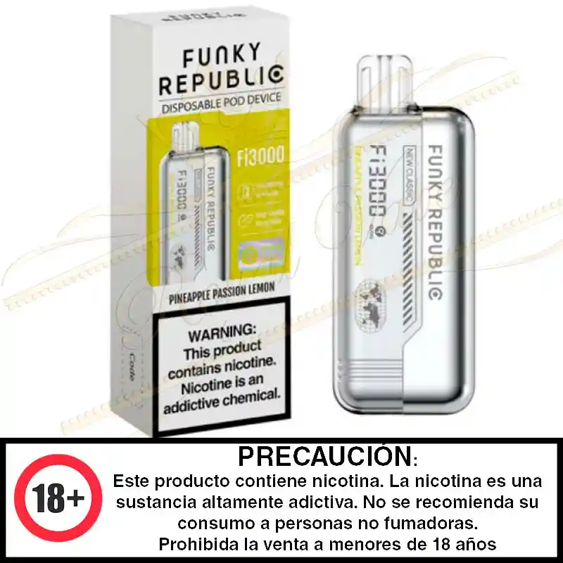 Funky Republic Fi3000 Pineapple Passion Lemon 5%