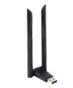 Adaptador Tarjeta Wifi Soble Banda Usb Aufa W166 | 2 Antenas