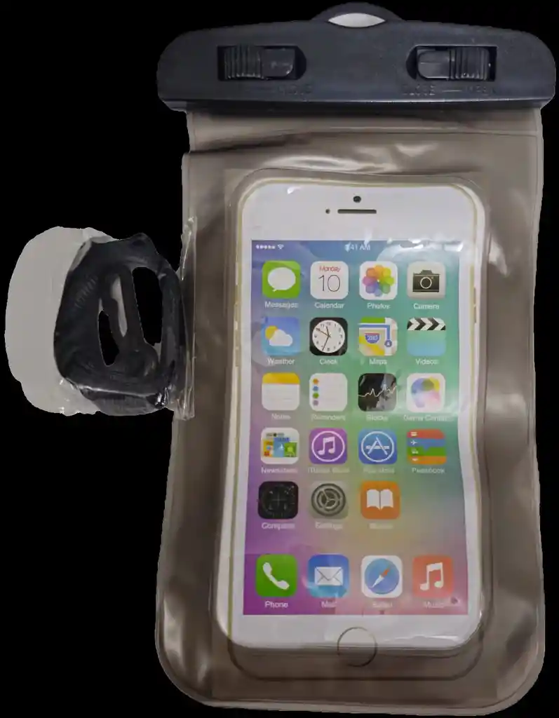 Funda Protectora Sumergible Contra Agua Celular Mesajeria Gpscolgante De Cuello B561