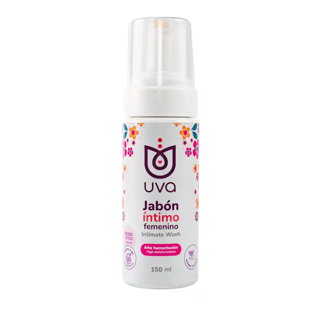 Jabon Intimo Femenino Uva En Espuma