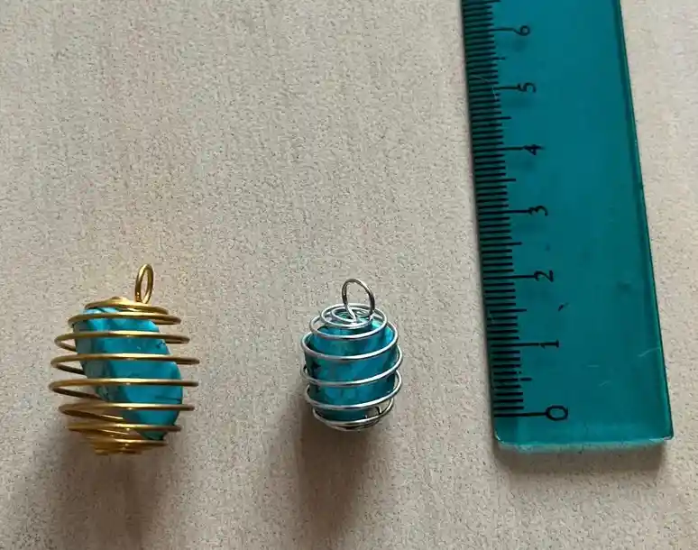 Dije De Cuarzos Turquesa (diferentes Modelos)