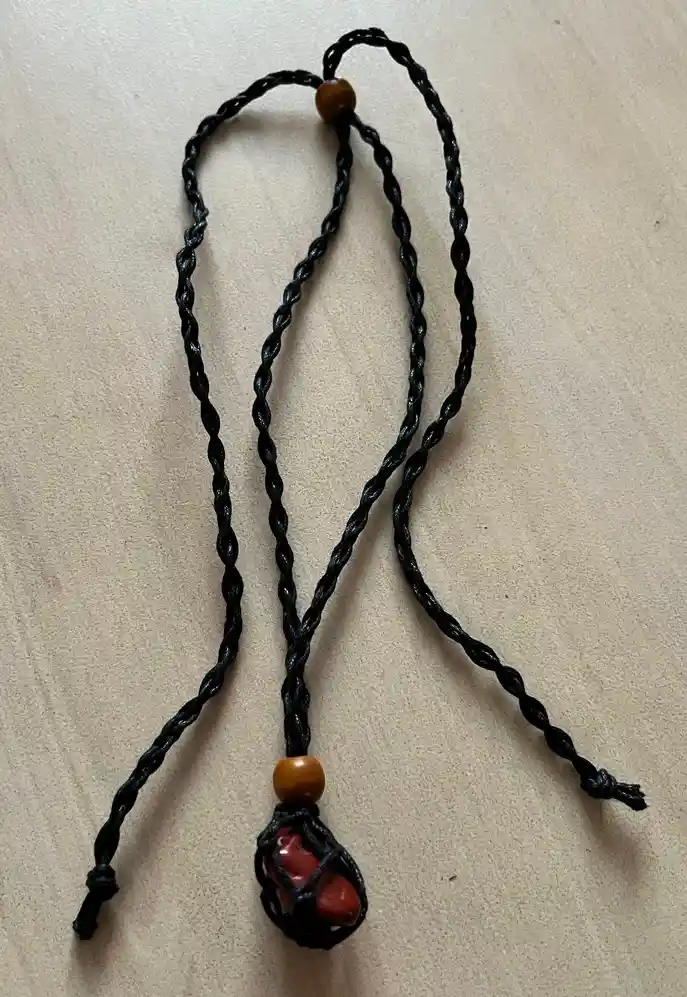 Dije De Cuarzos Jaspe Rojo (diferentes Modelos)
