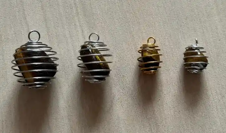 Dije De Cuarzos Ojo De Tigre (diferentes Modelos)