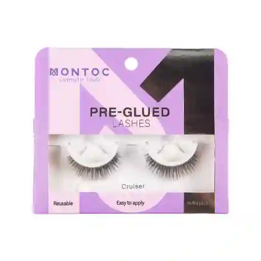 Pestañas Postizas Pre-glued Referencia Cruiser Montoc