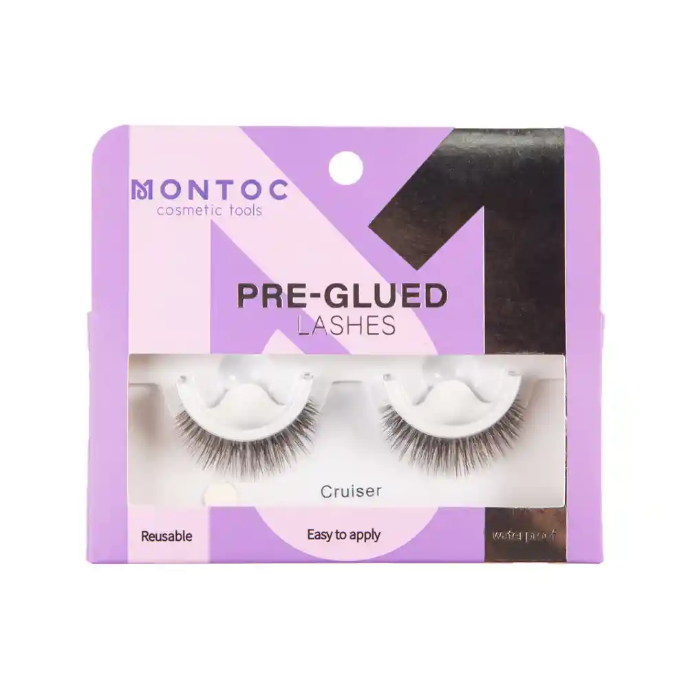 Pestañas Postizas Pre-glued Referencia Cruiser Montoc