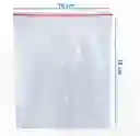 Bolsa Ziplock 18x18" X100