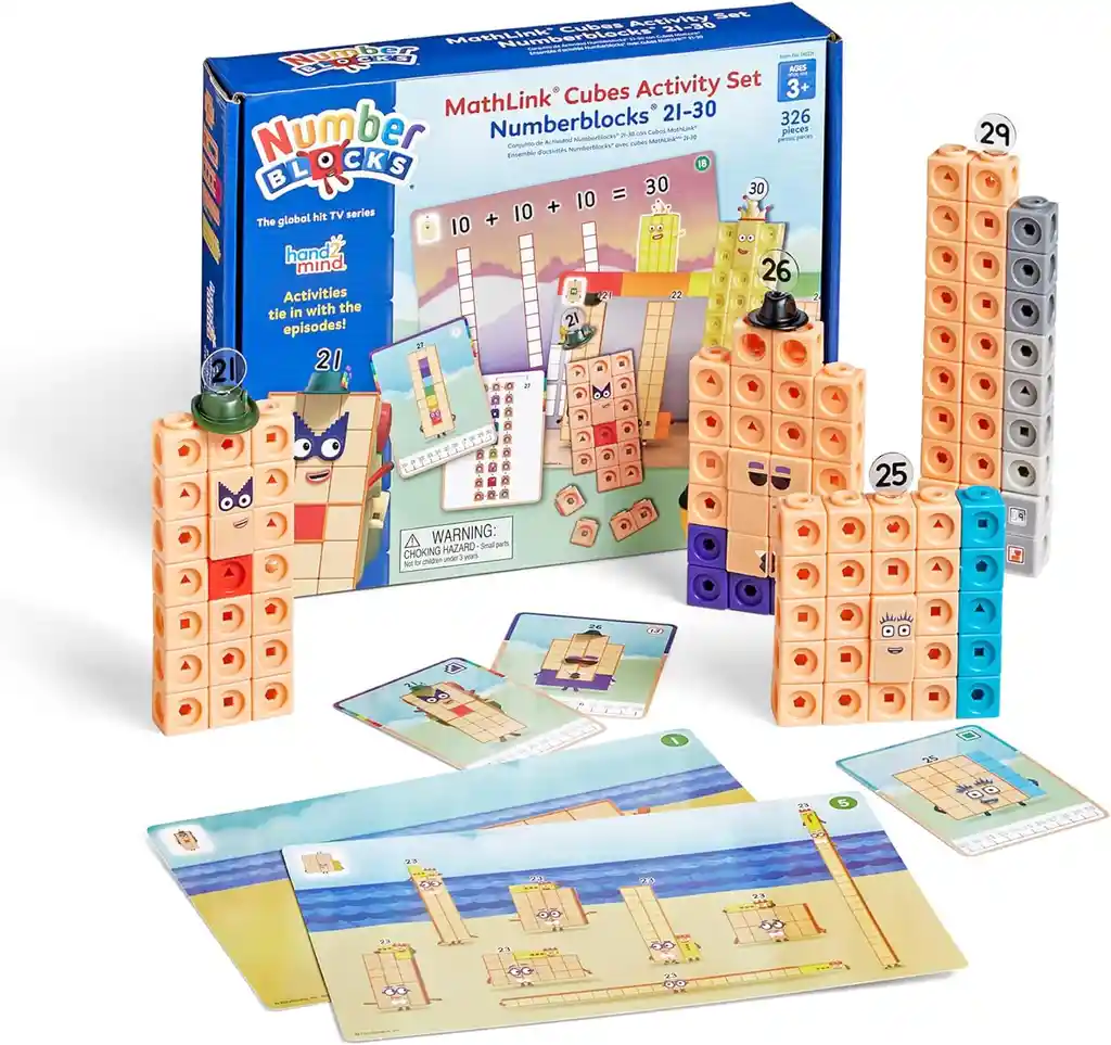 Juego Educativo Cubes Numberblocks Para Contra Para Niños