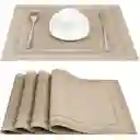 Manteles Individuales Para Mesa Comedor X 4