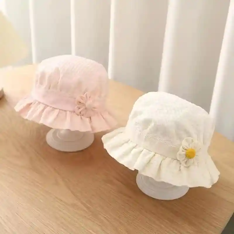 Sombrero De Sol Para Bebes Niñas Niños Gorro De Sol Playa Naranja