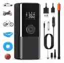 Compresor Aire Digital Con Power Bank Y Linterna Inalámbrico
