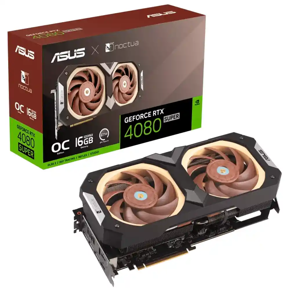 Tarjeta De Vídeo Asus X Noctua Geforce Rtx 4080 Super Oc 16gb