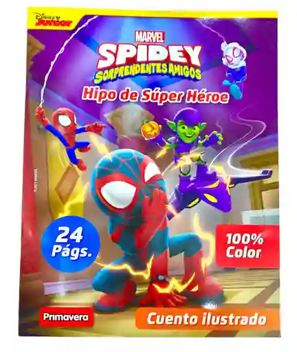 Cuento Ilustrado Spiderman 24 Paginas 100% A Todo Color Primavera