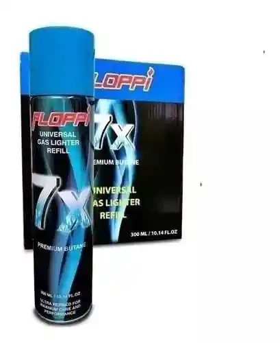 Recarga Gas Butano Floppi Para Encendedor 300ml