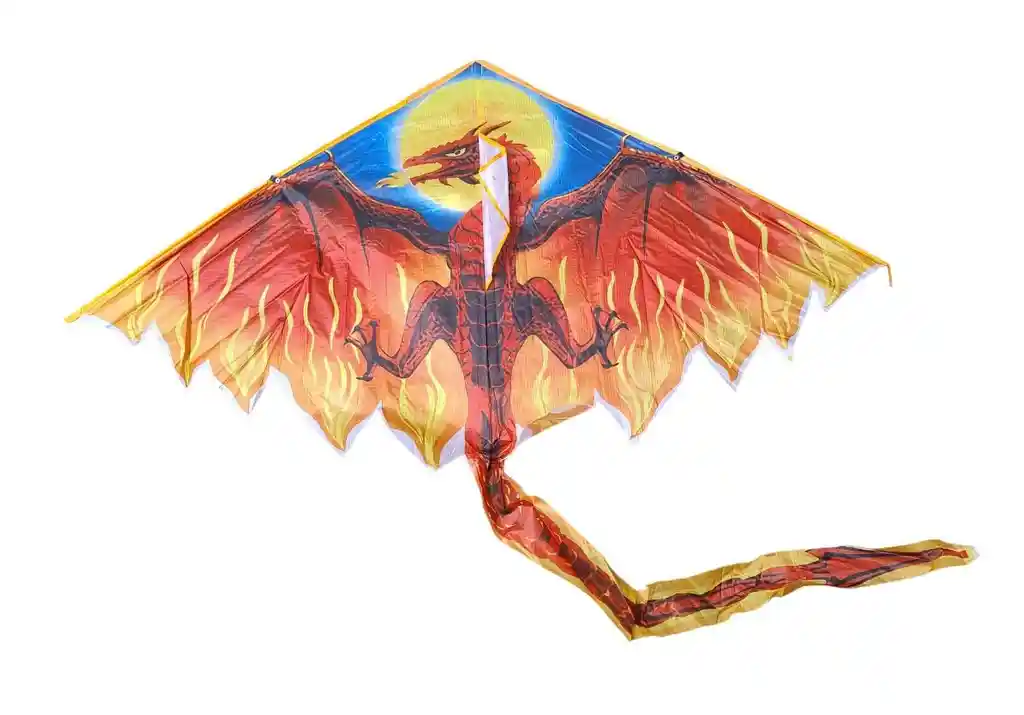 Cometa Tela Pequeñas Juego Aire Libre Forma Dragon