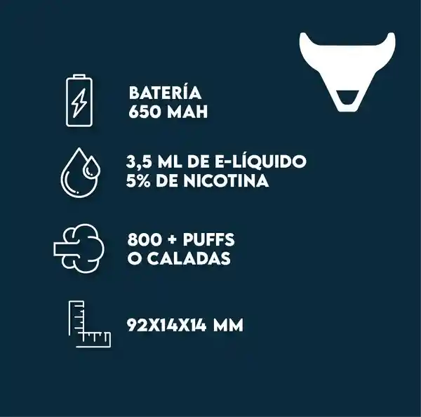 Vaporizador Glucloud Large Bull Soda (redbull)