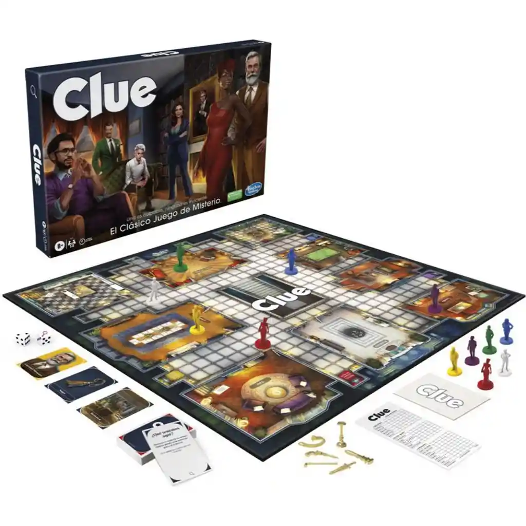 Juego De Mesa Clue Clásico Juego De Misterio Para La Familia Agregar A Favoritos