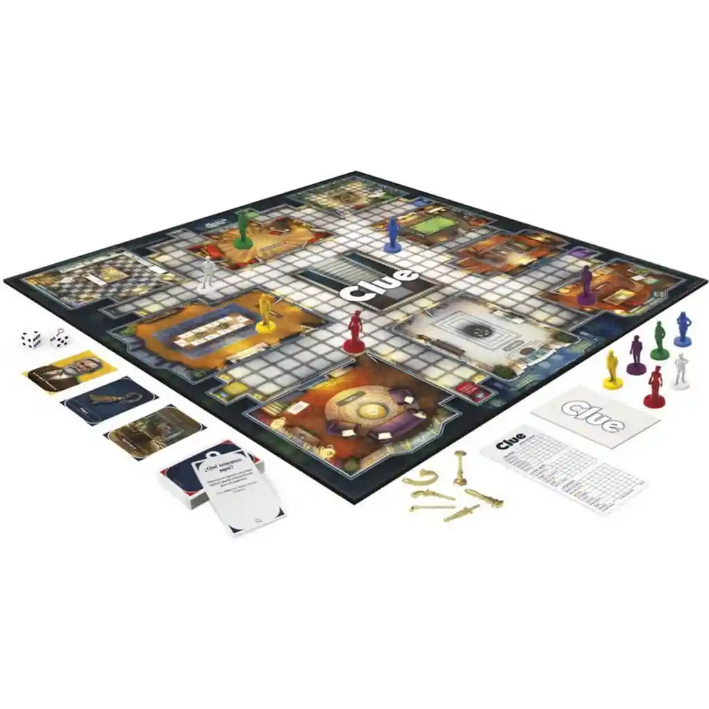 Juego De Mesa Clue Clásico Juego De Misterio Para La Familia Agregar A Favoritos