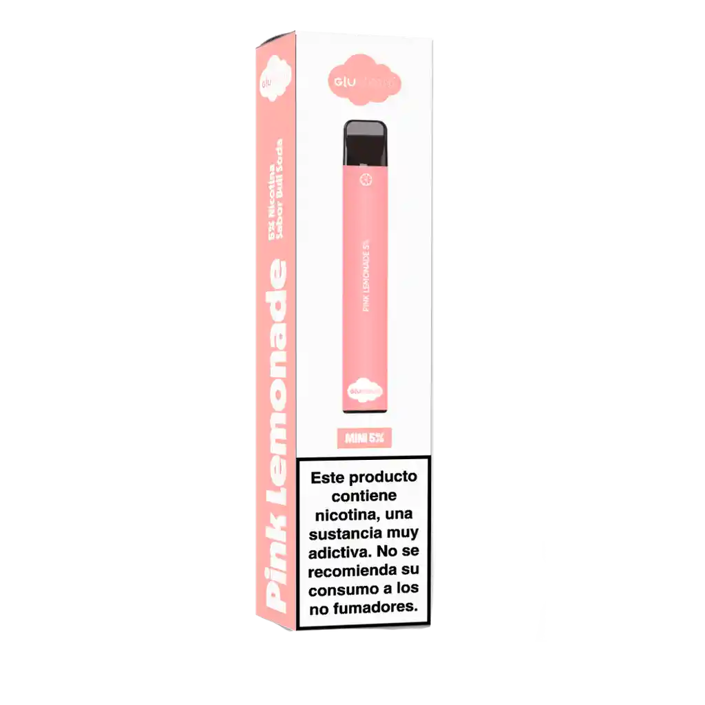 Vaporizador Glucloud Mini Pink Lemonade (limonada Rosa)