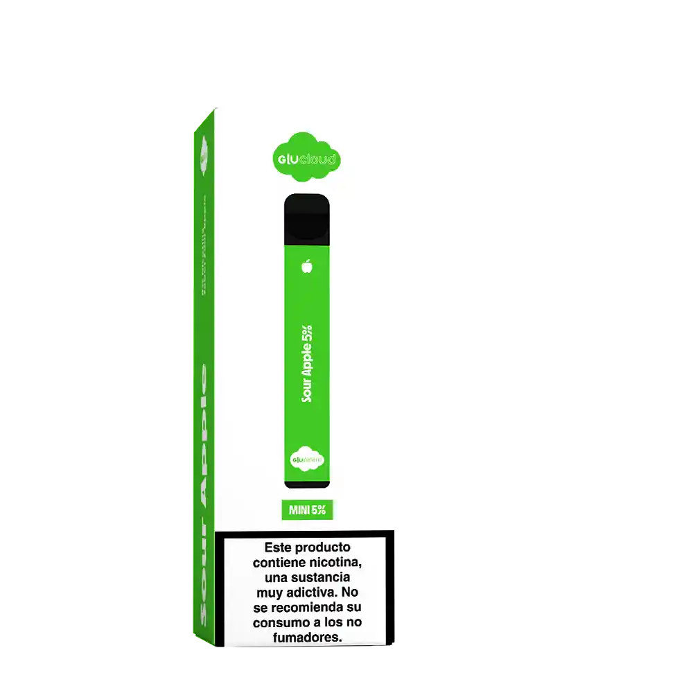 Vaporizador Glucloud Mini Sour Apple (manzana Verde)