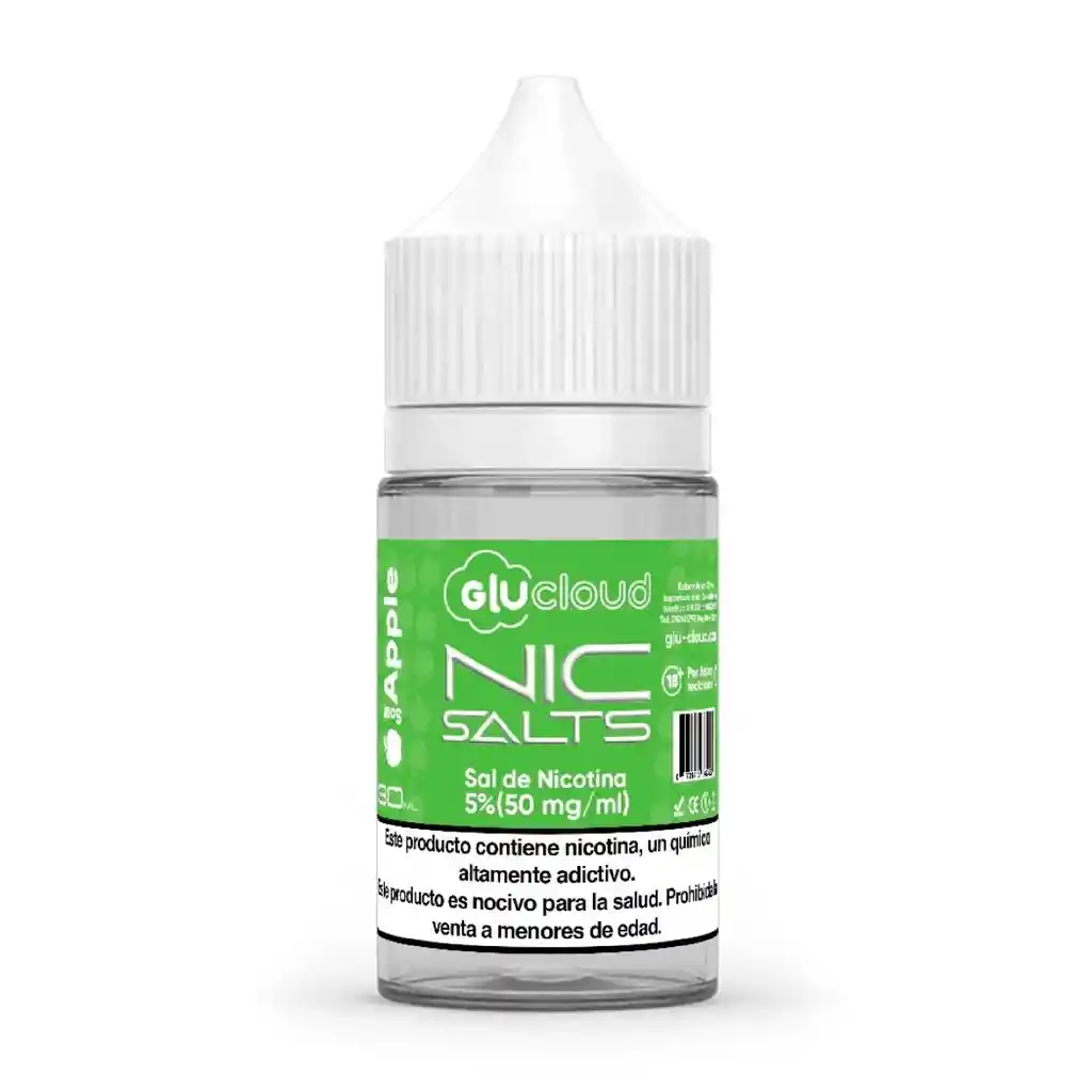 Glucloud Sales De Nicotina Sour Apple ( Manzana Verde)