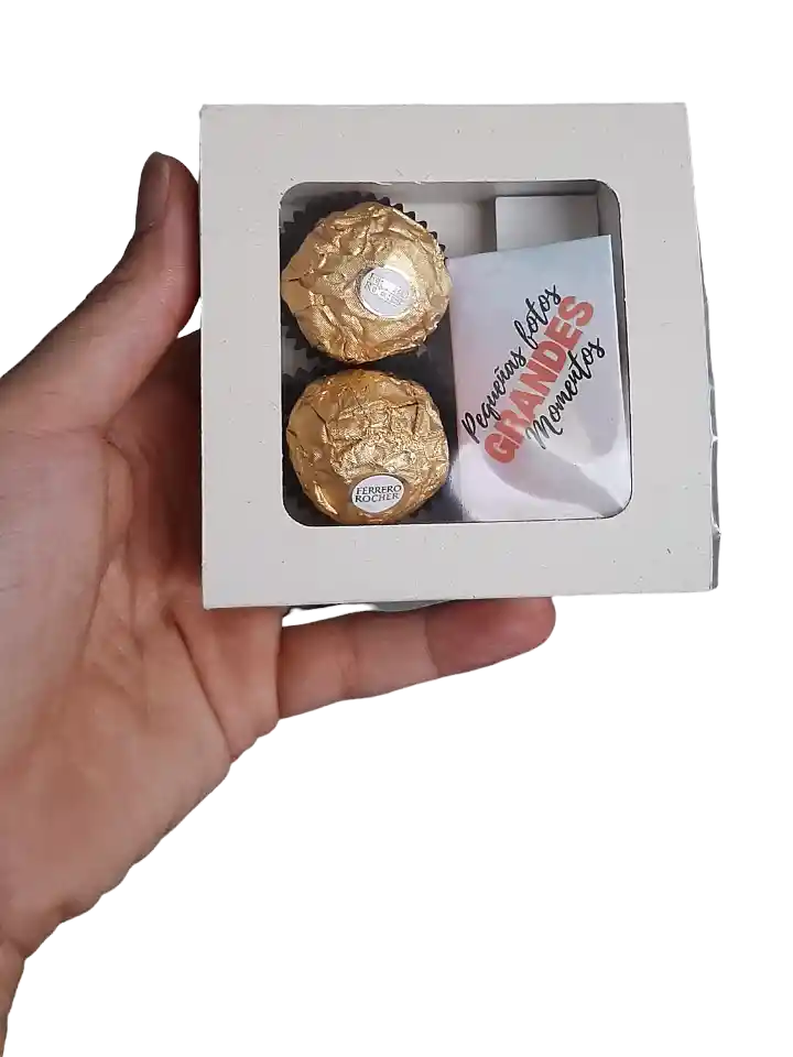 Micro Albumes De Fotos Con Chocolates Ferrero Rocher