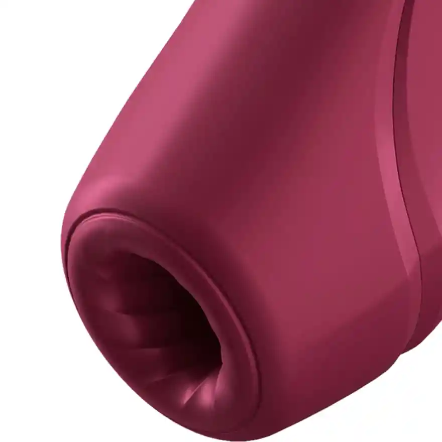 Succionador Y Vibrador Clitorial / Curvy 1+ Vinotinto Satisfyer / Blutooh / Free App