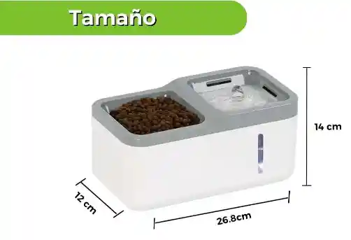 Fuente Y Comedero 2 En 1 Pc113a