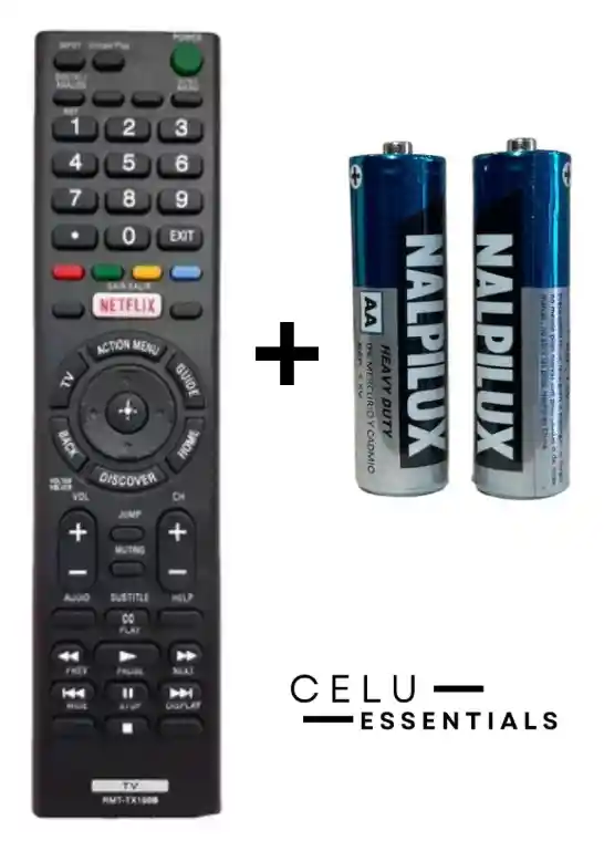 Control Remoto Smart Tv Sony Universal Genérico Con Pilas