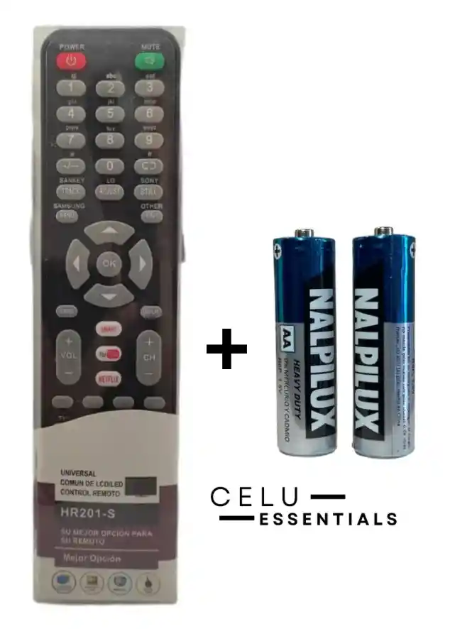 Control Universal Smart Tv Con Pilas