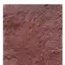 Tapetes Pie De Cama Peludos Antideslizante Rosa 50*80 Cms
