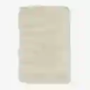 Tapetes Pie De Cama Peludos Antideslizante Blanco Marfil 50*80 Cms