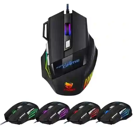 Mouse Gamer 7 Botones G950 | Luces Rgb