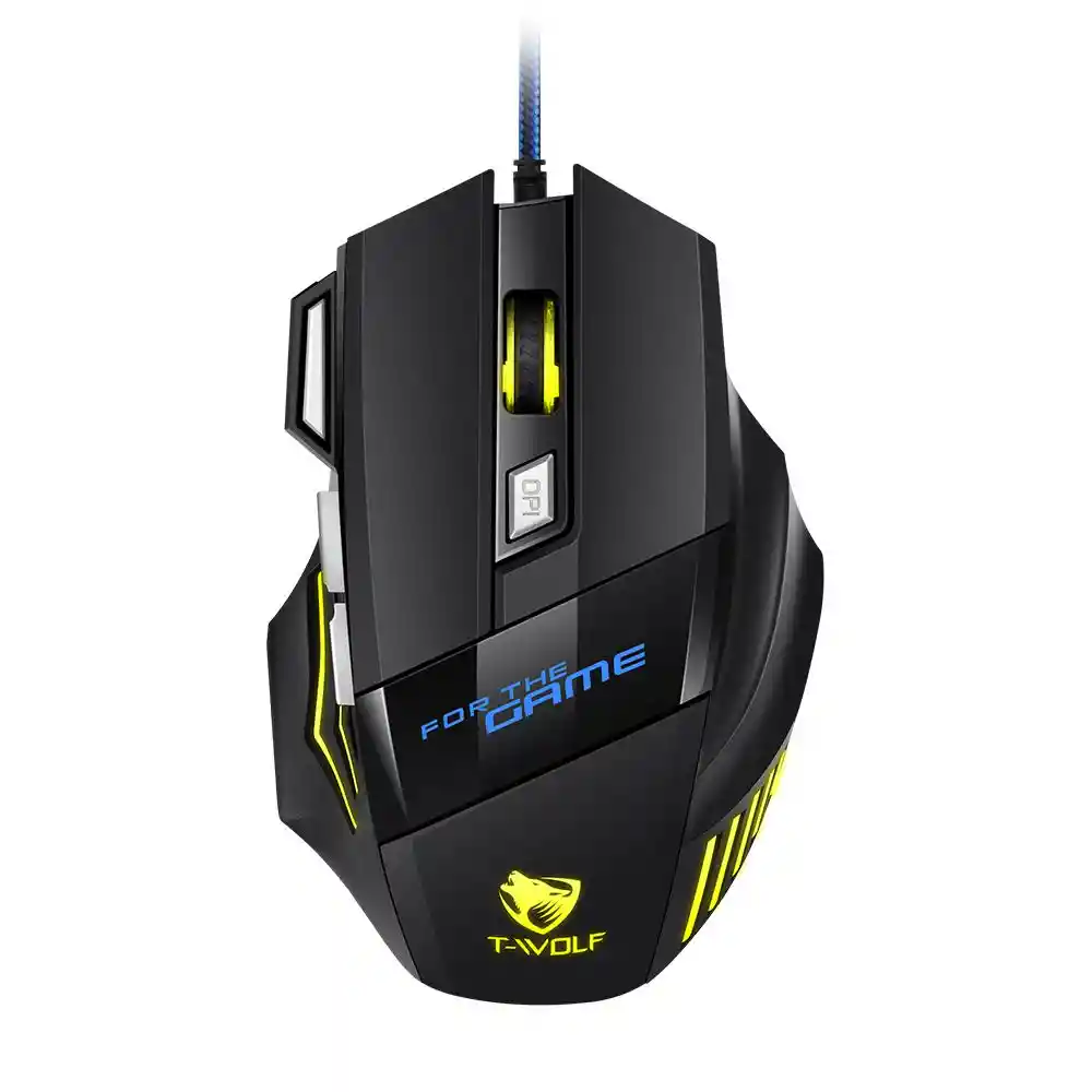 Mouse Gamer 7 Botones G950 | Luces Rgb