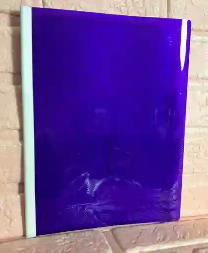 Carpeta Bisel Carta Morada