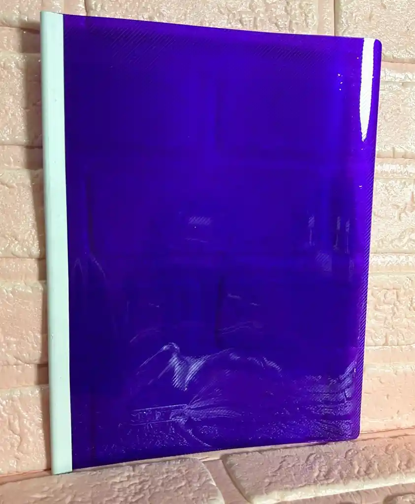 Carpeta Bisel Carta Morada