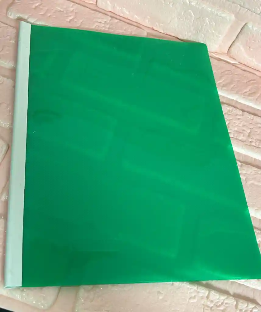 Carpeta Bisel Carta Verde Oscura