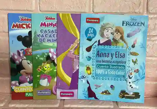 Cuentos Infantiles Primavera Niña 24 Paginas