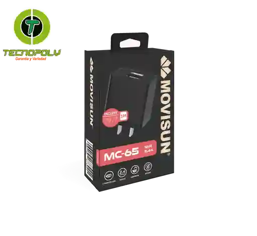 Cargador Mc-65 Tipo C Movisun 12w