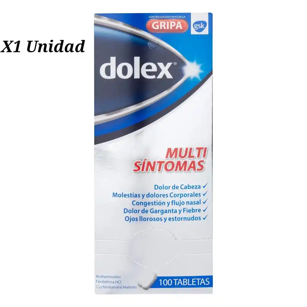 Dolex Gripa X1unidad