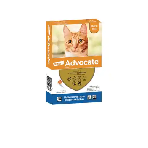 Antipulgas Advocate Gatos 4 Kg