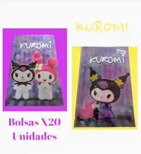 Bolsas Para Sorpresa Kuromi Paquete X20 Unidades