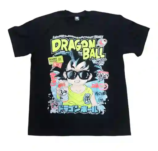 Camiseta Goku Camiseta Para Niños Goku Dragon Ball Neón