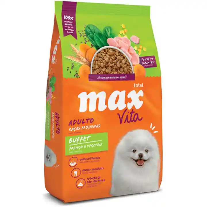 Max Alimento Para Perro Raza Pequeña 3 Kg Max Para Perros Pollo Vegetales Max Para Perro 3 Kg Max Para Mascotas Vegetales