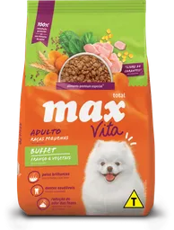 Max Alimento Para Perro Raza Pequeña 3 Kg Max Para Perros Pollo Vegetales Max Para Perro 3 Kg Max Para Mascotas Vegetales