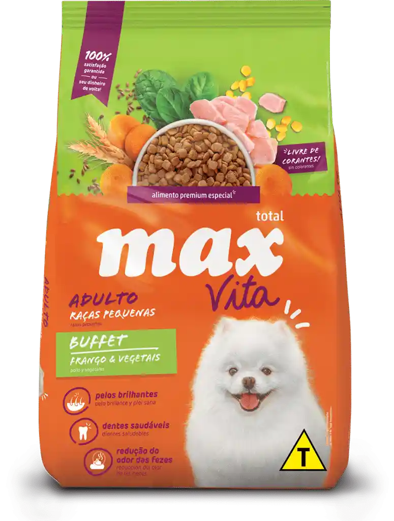 Max Alimento Para Perro Raza Pequeña 3 Kg Max Para Perros Pollo Vegetales Max Para Perro 3 Kg Max Para Mascotas Vegetales