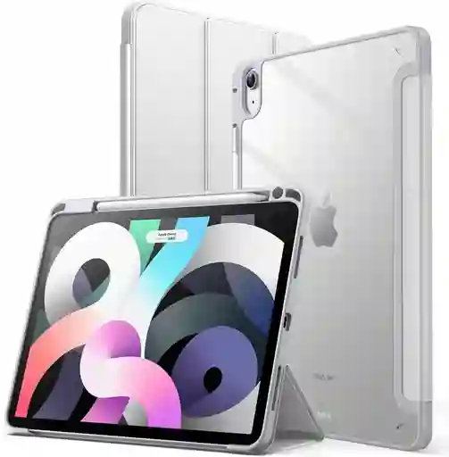 Estuche Protector Smart Clear Para Ipad Air 10.9 4a Y 5a Generacion – Gris