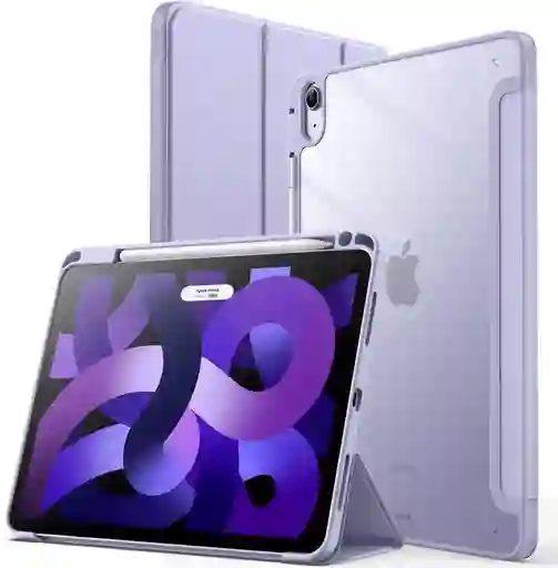 Estuche Protector Smart Clear Para Ipad Air 10.9 4a Y 5a Generacion – Morado