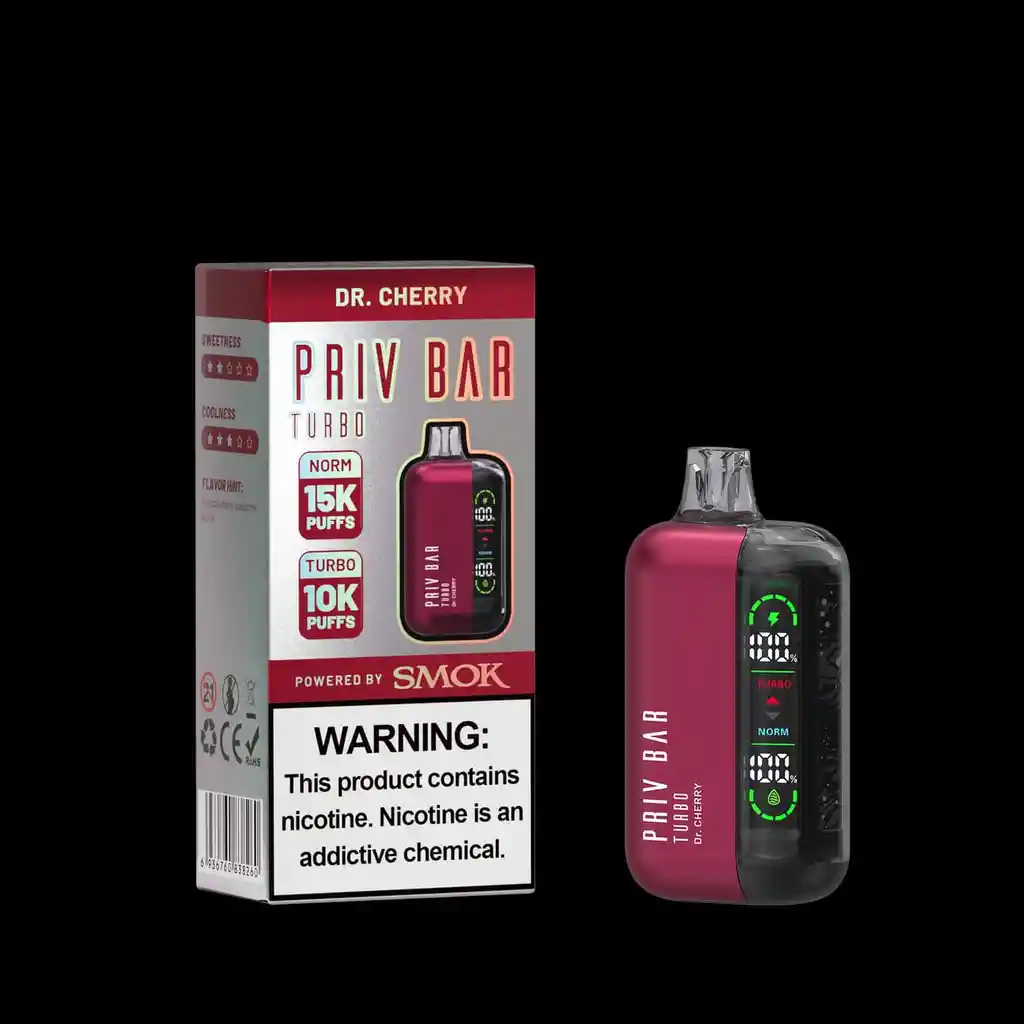 Vaporizador Priv Bar 15.000 Puffs