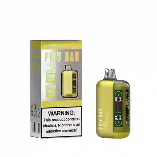 Vaporizador Priv Bar Turbo 15.000 Puffs