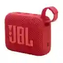 Parlante Jbl Go 4 Portátil Bluetooth 7h+2h Resistente Agua - Rojo